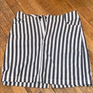 Brandy Melville Striped Skirt